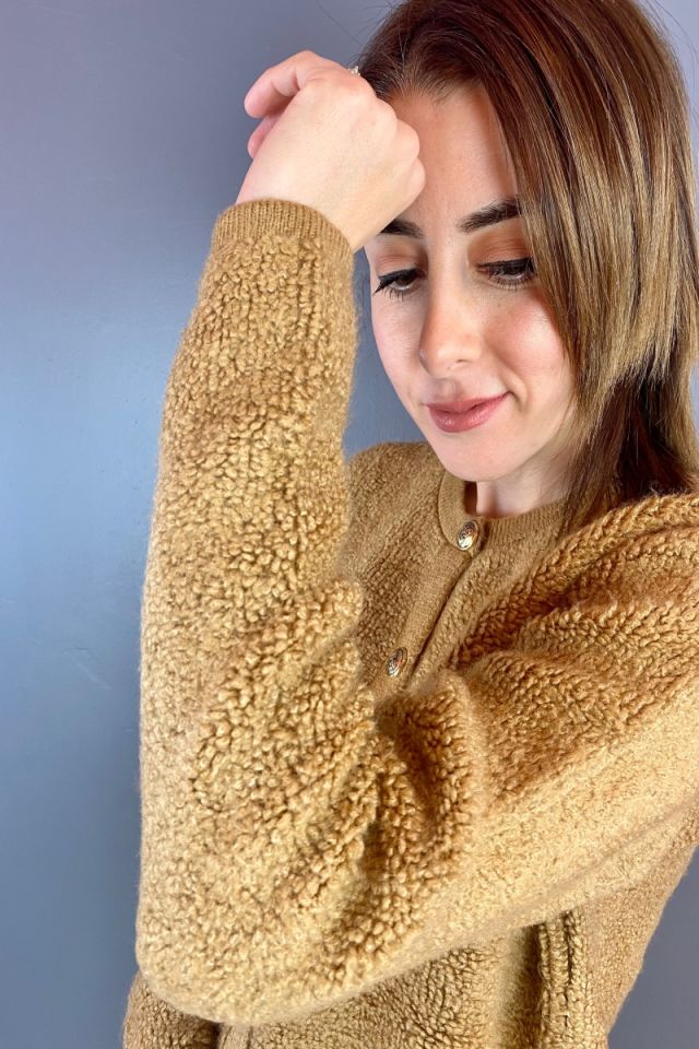Teddy Hırka Kahve