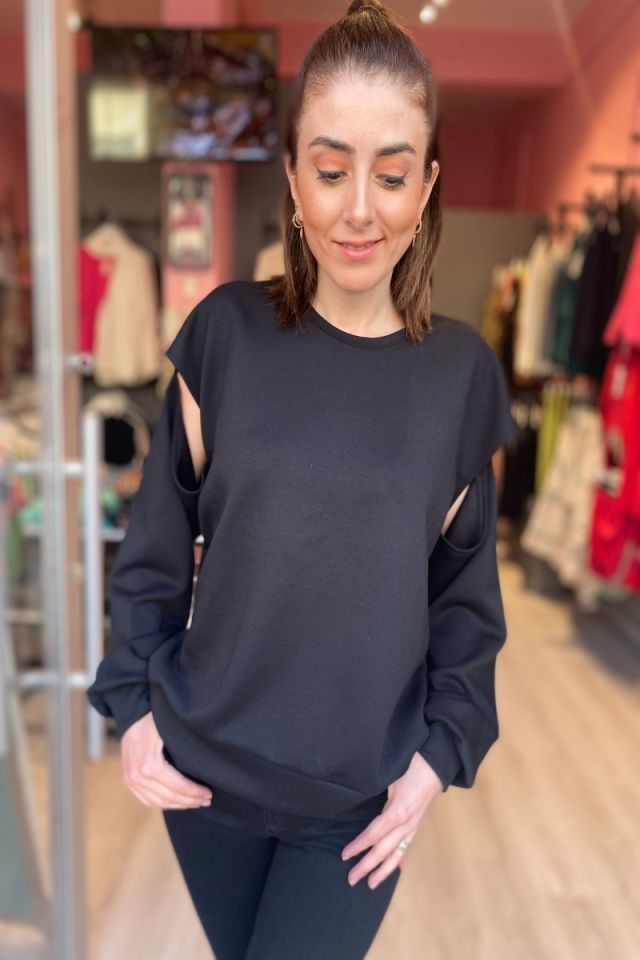 Kol Pencereli Sweat