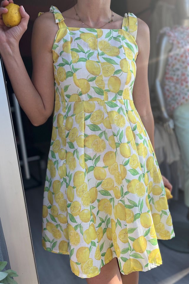 Limon Desen Elbise