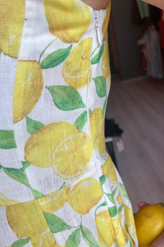 Limon Desen Elbise