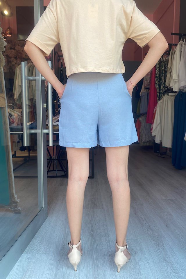 Kemerli Şort