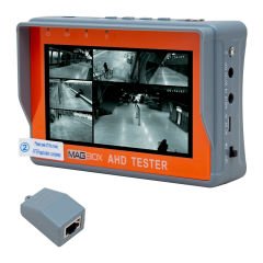 Magbox AHD-Analog CCTV Kamera El Tipi Test Cihazı