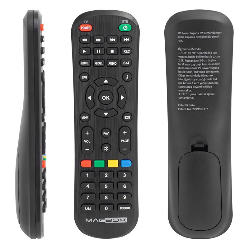 Weko KR Magbox Lm'li Dragon Luna 2020 Serisi Tv Özellikli Akıllı Uydu Kumandası