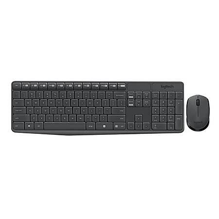 Logıtech Mk235 Kablosuz Kb +Mou 920 -0079250 Grı