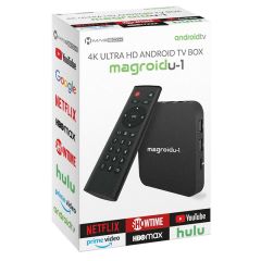 ﻿Magbox Magroid U1 16 GB HDD 2GB Ram Androıd 9.1 4K Tv Box Kutusu