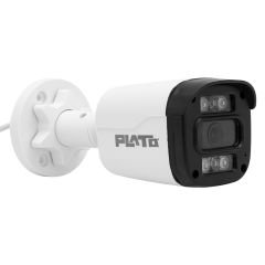 ﻿Plato 5 MP Sesli (Mikrofonlu) 3.6 Mm 4 Led Plastik Kasa Renkli Vu AHD Bullet Kamera PL-20315