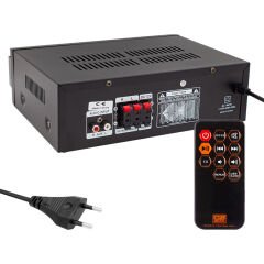 ﻿Osawa HD-510 2X50 Watt 220V/12V Giriş USB-SD -BT-UK Trafosuz 2 Mik. Girişli Stro Anfi