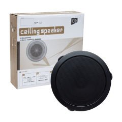 Magicvoice MV-18042 12 Cm  6 Watt [Delik Çapı 15 CM) Metal Kasa Alçıpan Hoparlör Siyah Trafolu