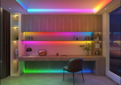WS2811 RGB şerit Led  işık Adreslenebilir 60 Piksel  DC12V (5mt 60 IP30)