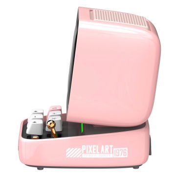 Divoom Ditoo Pro Pembe Piksel Ekranlı Bluetooth Hoparlör
