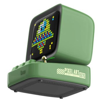 Divoom Ditoo Pro Yeşil Piksel Ekranlı Bluetooth Hoparlör