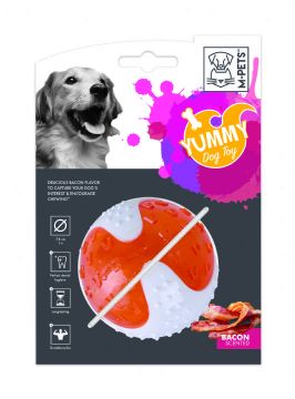 10635599 M-Pets Yummy Ball Et Aromalı Kauçuk Köpek Oyuncağı