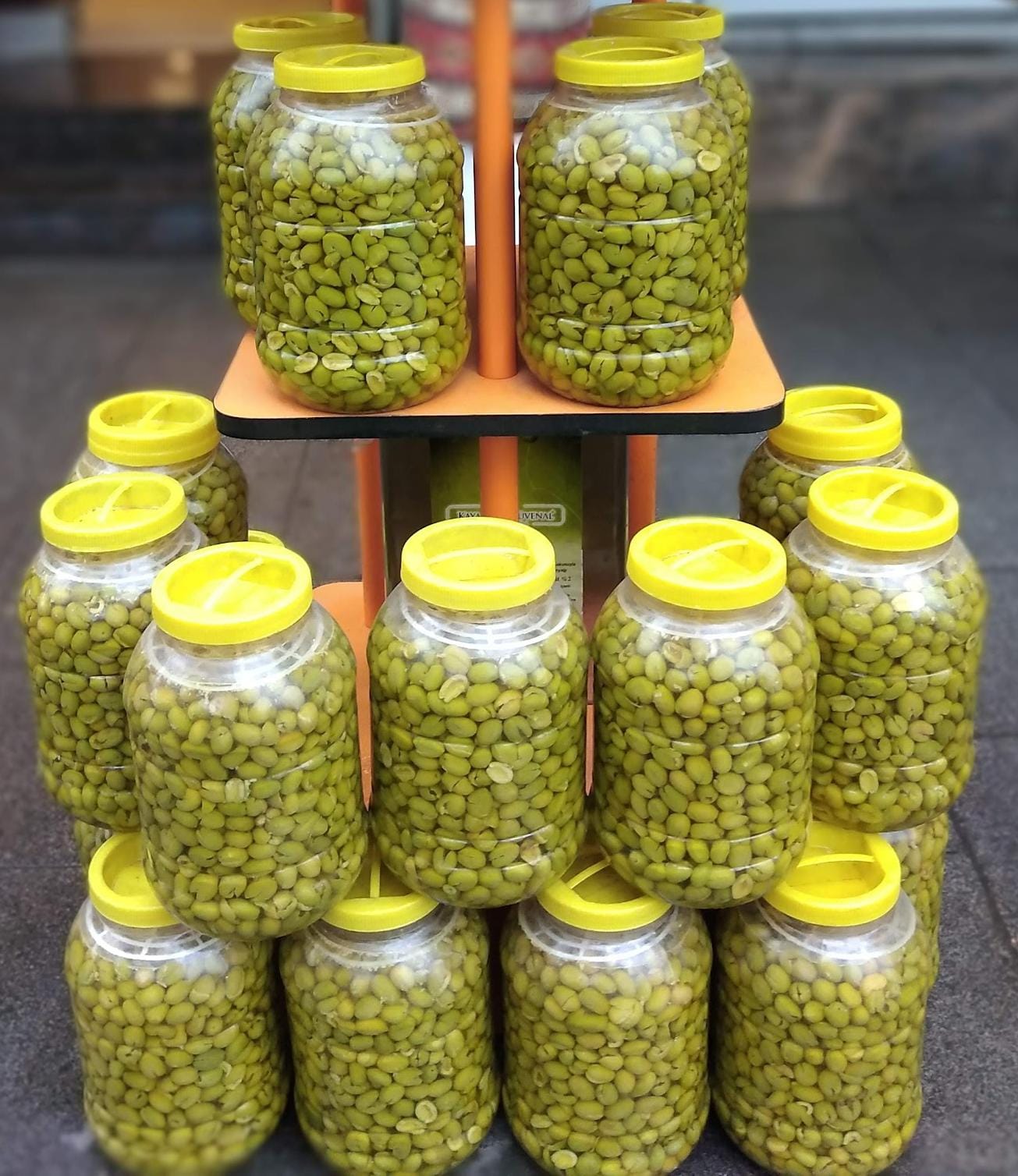 KIRILMIŞ YEŞİL ZEYTİN PAKET NET 3 KG