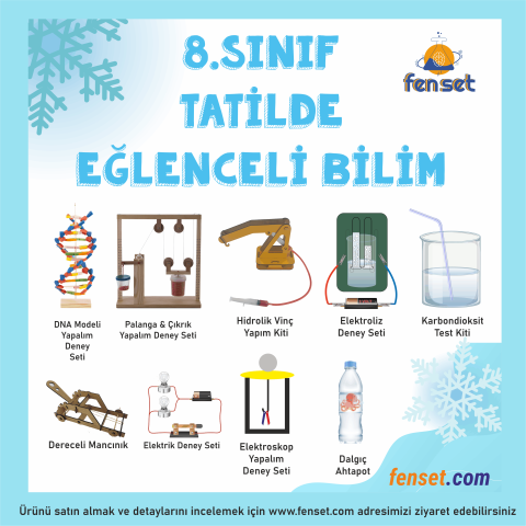 8.Sınıf Tatilde Eğlenceli Bilim