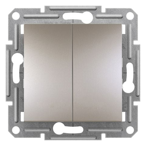 Schneider Asfora Plus Bronz İkili Anahtar Komütatör Çerçevesiz - EPH0300169