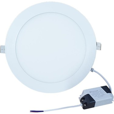 Borled 12w Beyaz Işık Slim Led Panel 6500k Yuvarlak Alüminyum Kasa BL-S1-2012