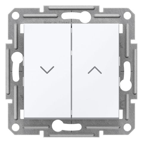 Schneider Asfora Beyaz Jaluzi Kumanda Anahtarı Çerçevesiz - EPH1370521