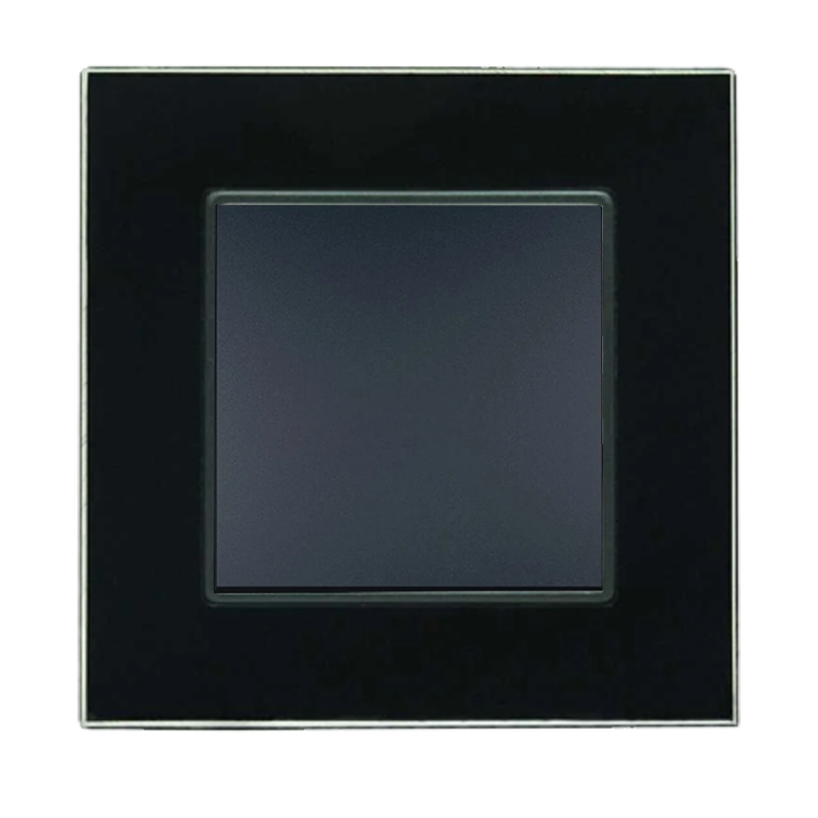 Asfir Schneider Asfora Plus Serisi Pleksiglas Siyah Çerçeve Antrasit Renk Anahtar