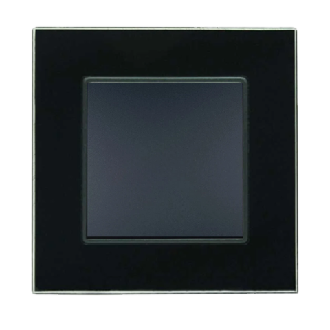 Asfir Schneider Asfora Plus Serisi Pleksiglas Siyah Çerçeve Antrasit Renk Anahtar