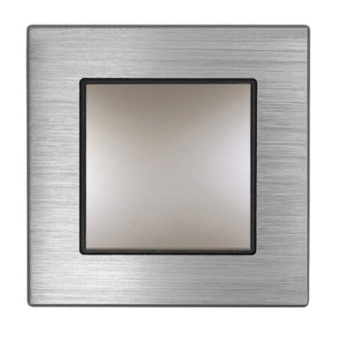 Asfir Schneider Asfora Plus Serisi Alüminyum Gümüş Çerçeve Bronz Renk Anahtar