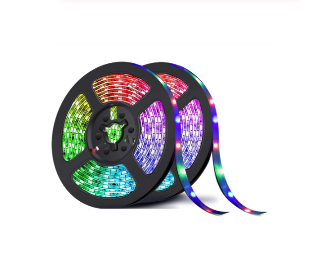 Cata 10 Çip Dış Mekan Slikonlu Led Şerit RGB 50x50 CT-4534 - 5 Metre