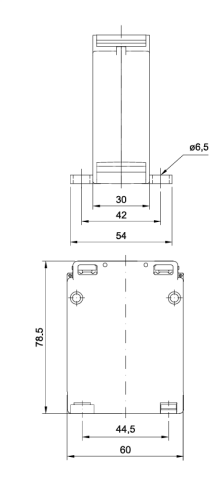 Alce ADK300 Akım Trafosu, 20/5, 2.5 VA, Class 0.5, Mühürsüz