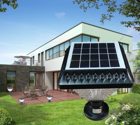 Cata 30W Beyaz Işık Solar Set Üstü Bahçe Armatür CT-7315