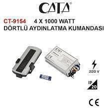 Cata 4lü Aydınlatma Kumandası 4x1000w ct-9154