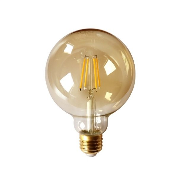 Cata 6W Rustik  Led Ampul G-95 Glop Filament E27 Duylu ct-4286