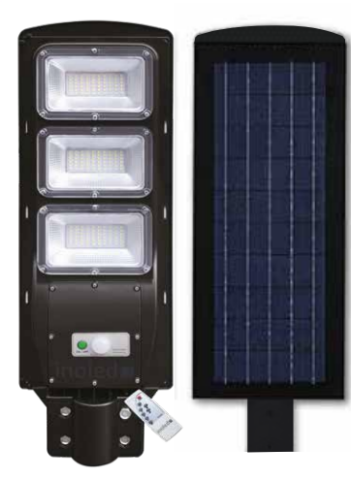 Inoled 90w Ledli Solar Güneş Enerjili Sokak Armatürü 9352-01