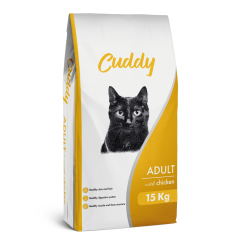 Cuddy Yetişkin Kedi Maması Tavuklu 15 KG