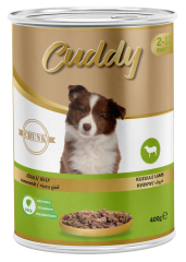 Cuddy Kuzulu Chunk Yavru Köpek Konserve 400 G 24\'lü