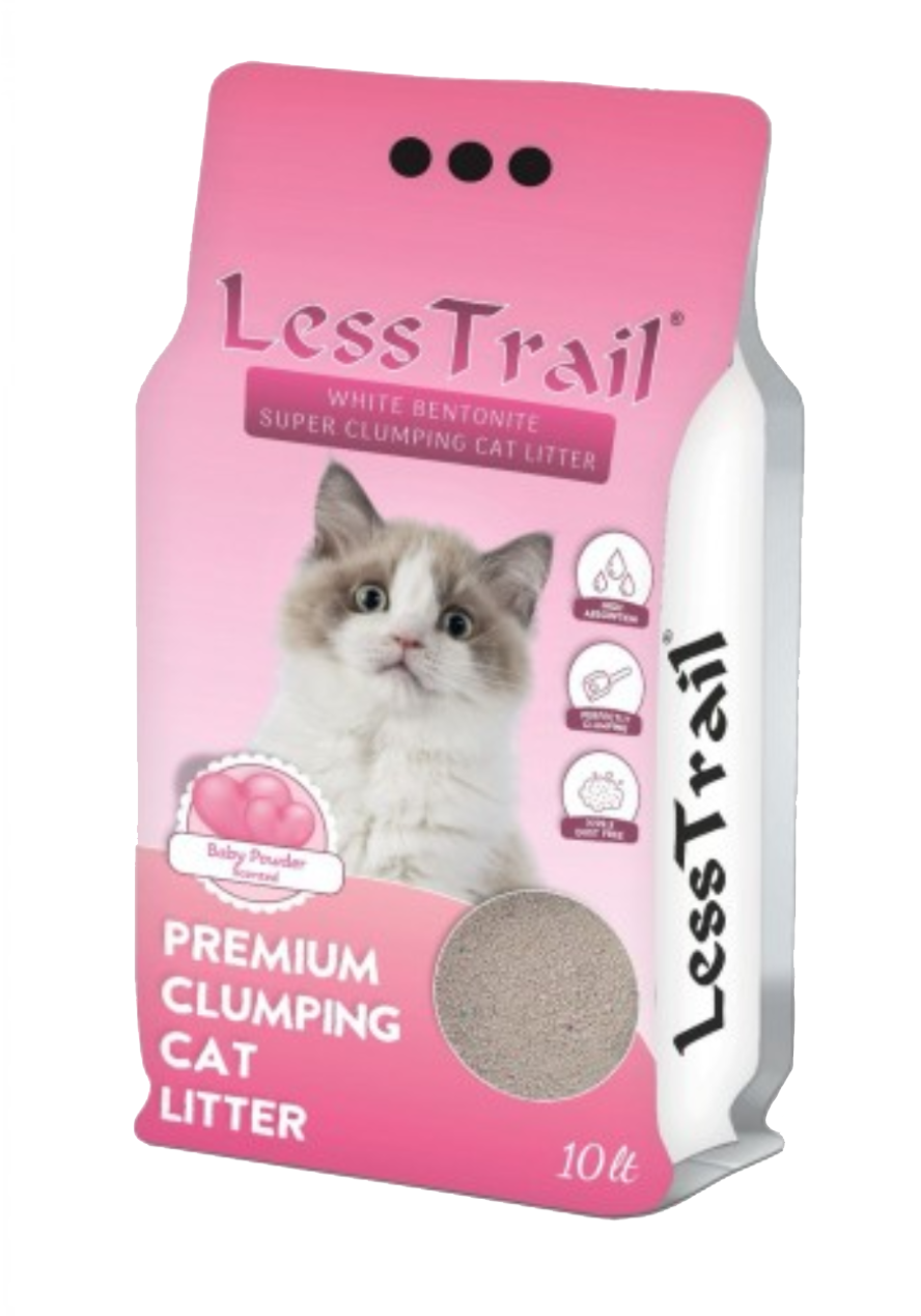 Less Trail Bebek Pudrası Kokulu Kedi Kumu 10 LT