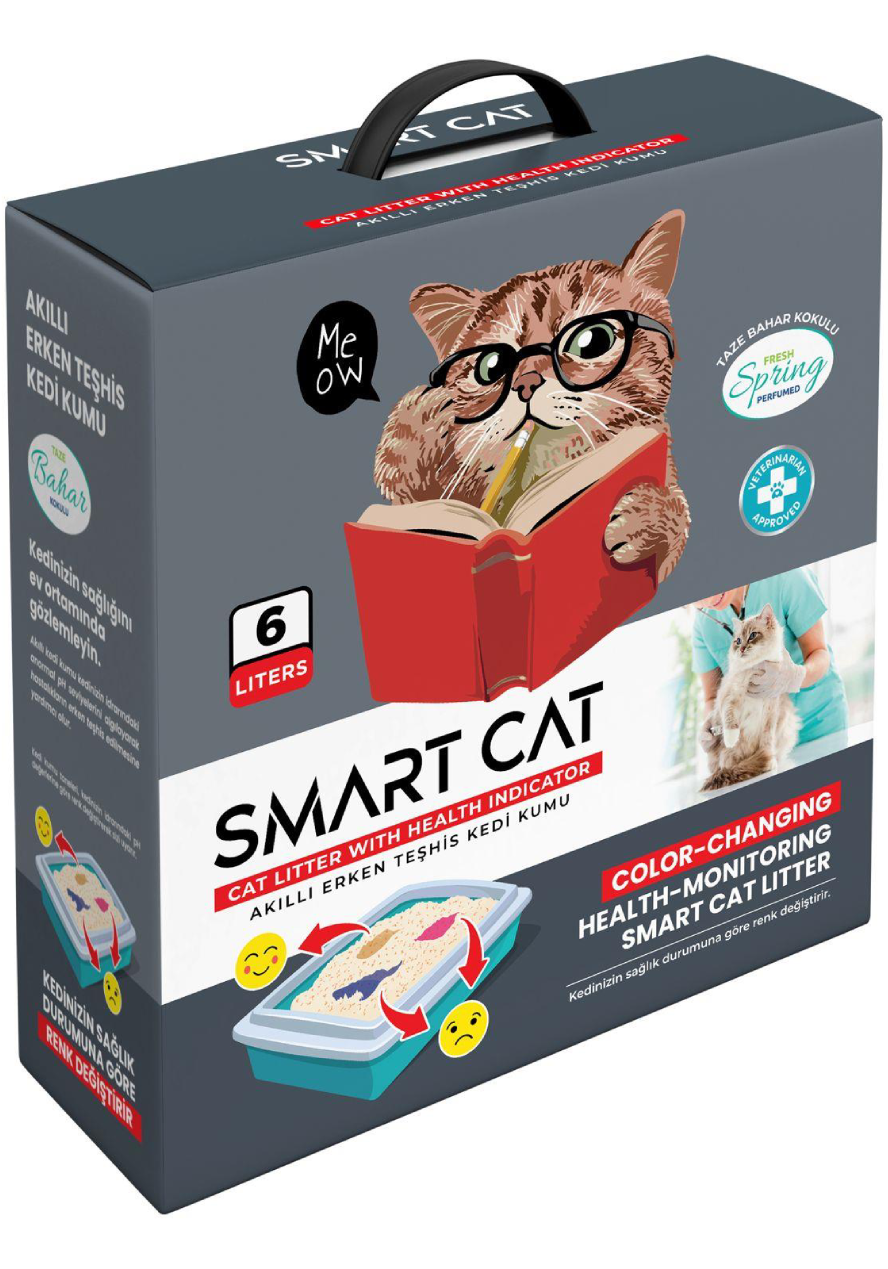 Smart Cat Akıllı Erken Teşhis Kedi Kumu 6 LT