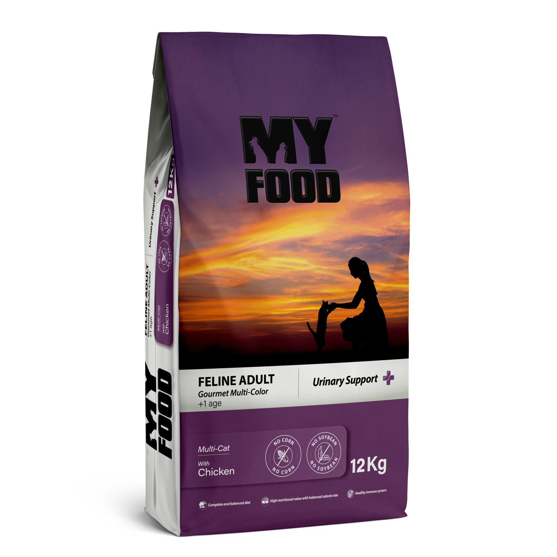 MyFood Yetişkin Kedi Maması Gurme 12 KG