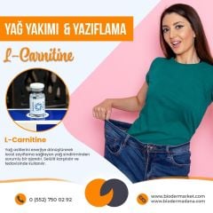Gebro Saf L-Carnitine Serum Kolajen Mezoterapi 5x10 ML Orijinal Spain