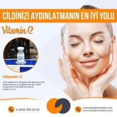 Gebro Saf C Vitamini Serum Mezoterapi Kolajen Tek Flakon 1X10ML Orijinal Spain