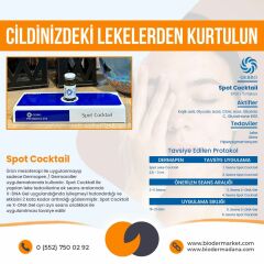 Gebro Saf Spot Cocktail Serum Spot Kokteyl Mezoterapi Kolajen Tek Flakon 1X10ml Orijinal Spain