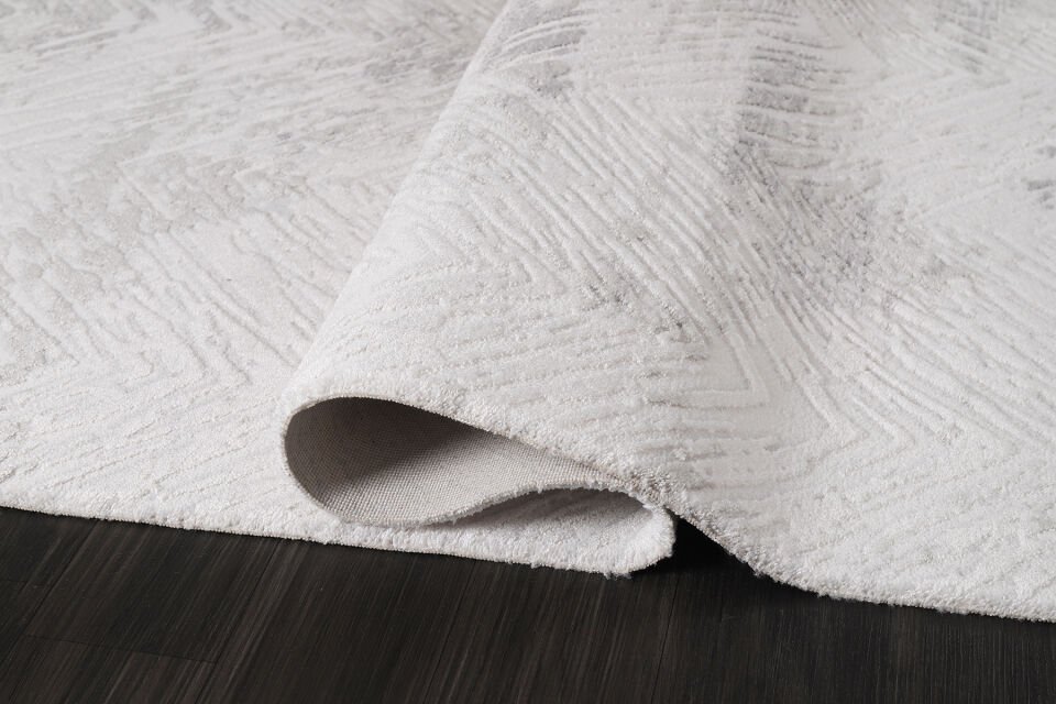 ALMOSS COSTALLA 9923G BEYAZ-GRİ AKRİLİK MAKİNA HALISI