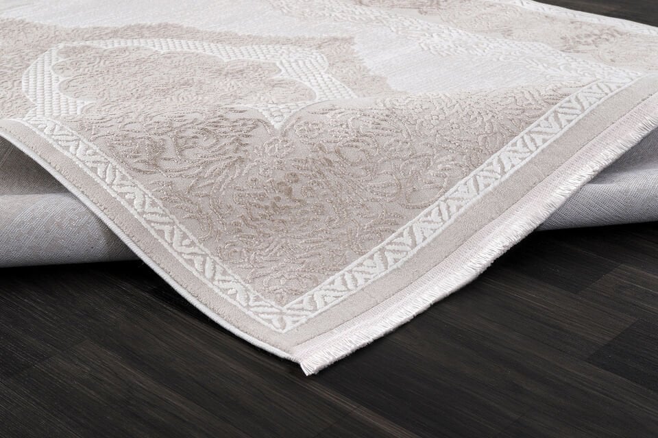 ALMOSS SUARE 6778B BEIGE-CREAM MAKİNE HALISI