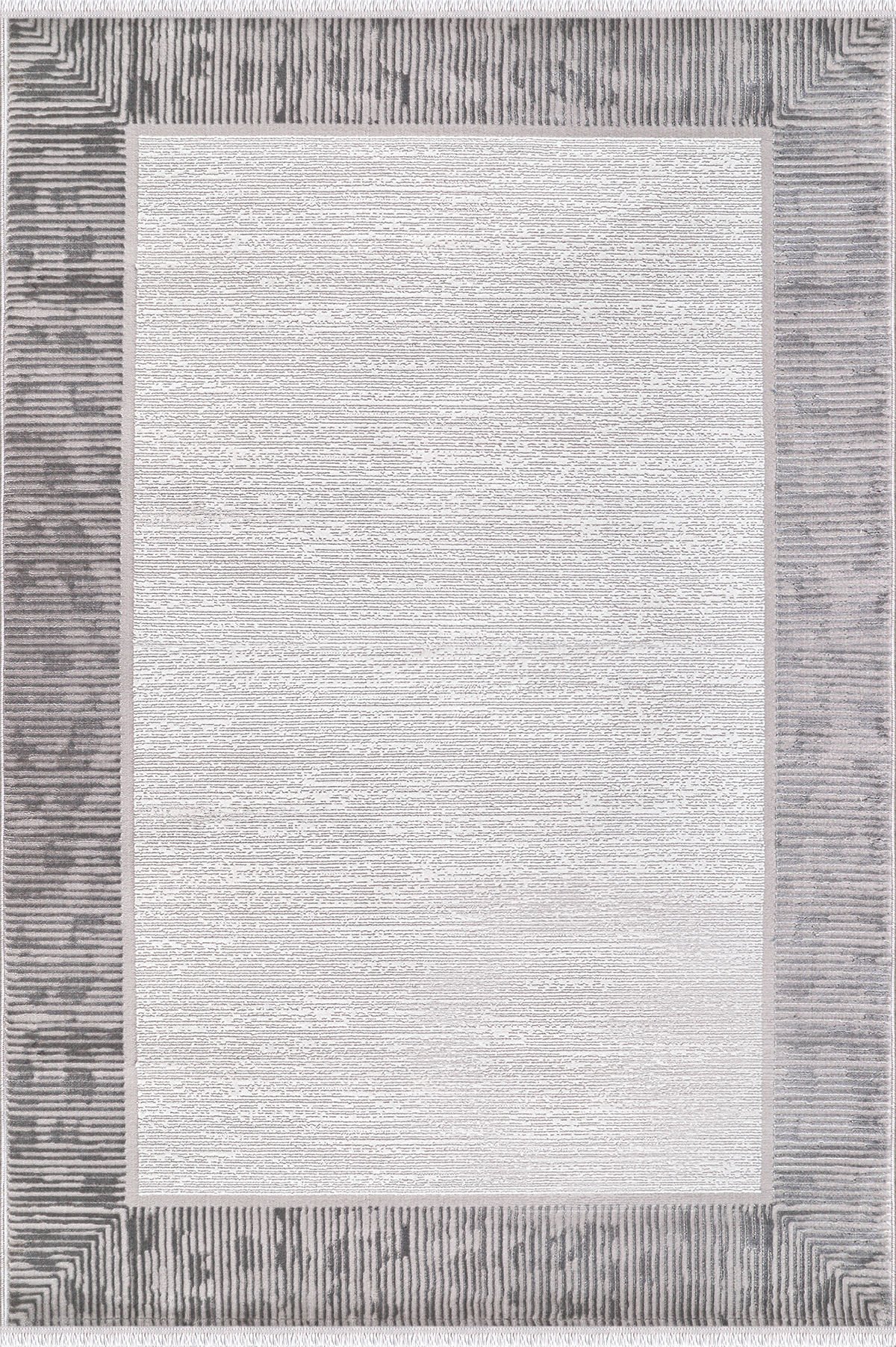 ALMOSS SUARE 6791G GREY-CREAM MAKİNE HALISI