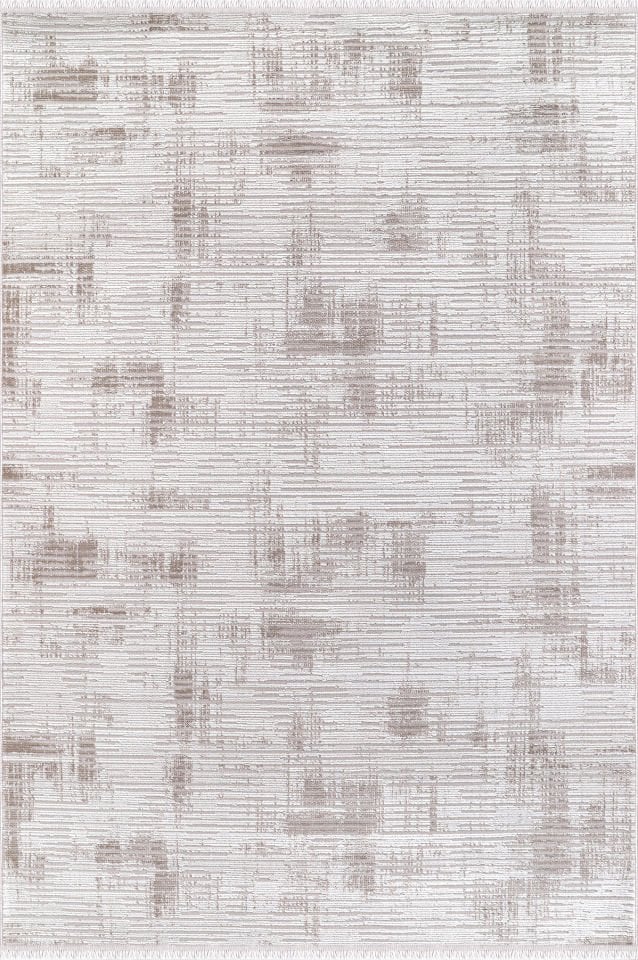 ALMOSS SUARE 6770B BEIGE-CREAM MAKİNE HALISI