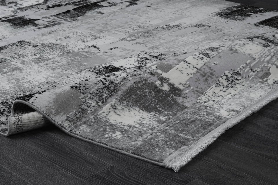 QUARTZ 5438S BLACK-BLACK ACRYLIC MACHINE CARPET