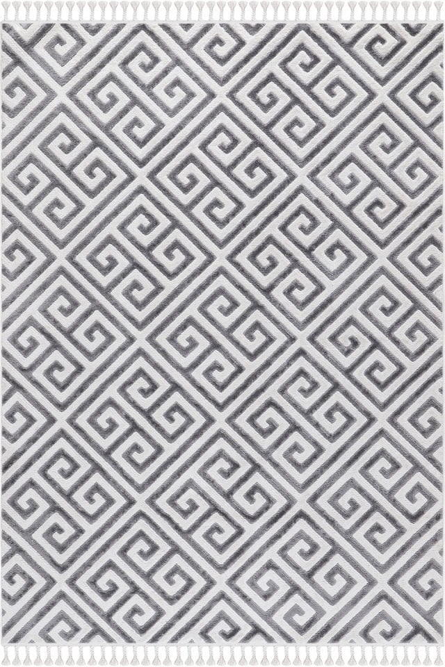 EYLÜL B676B CREAM-L.GREY DEKORATİF MAKİNE HALISI