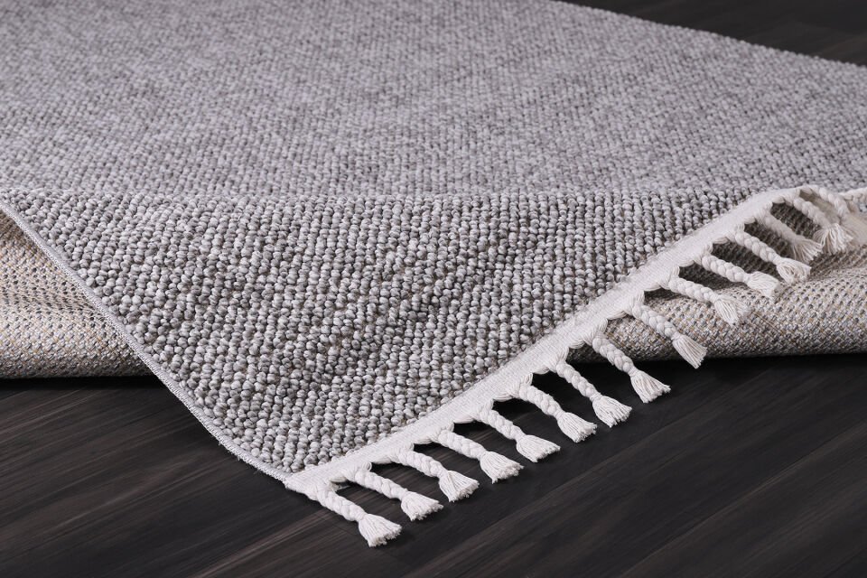 CARİNA 8326G A.GRİ-GRİ DEKORATİF MAKİNE HALISI