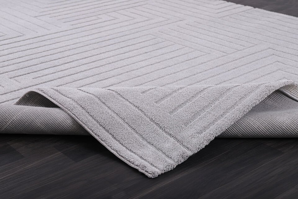 ALMOSS DOLCE 1337D GÜMÜŞ DEKORATİF MAKİNE HALISI