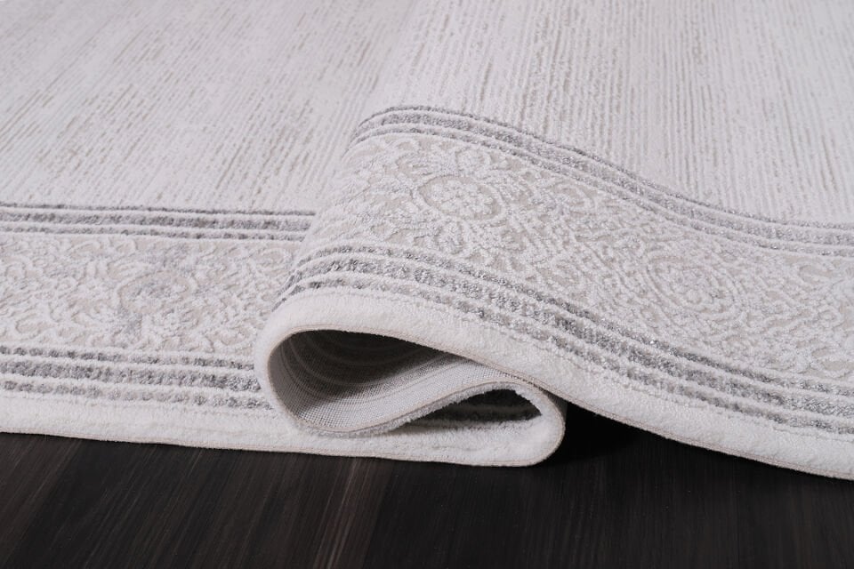 ALMOSS MOCCA CLASSIC 5175D WHITE-GRAY MACHINE CARPET