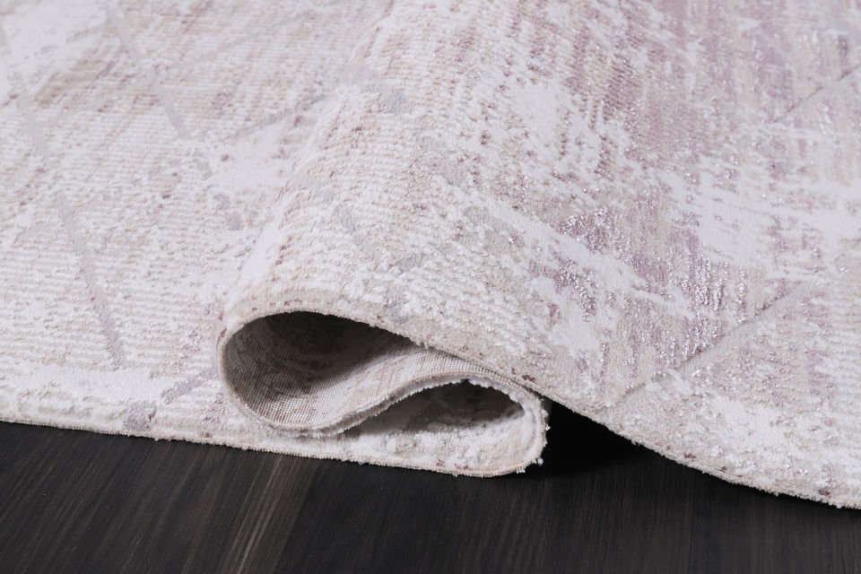 ALMOSS MOCCA TARZ 5259L BEJ-LİLA MAKİNE HALISI