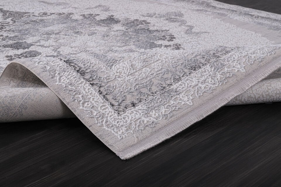 ALMOSS MOCCA KLASİK 5135D KREM-GRİ MAKİNE HALISI
