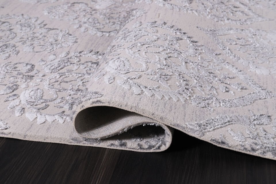 ALMOSS MOCCA TARZ 5261D BEYAZ-GRİ MAKİNE HALISI